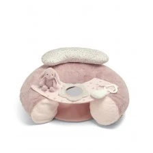 Mamas & Papas Интерактивна седалка Sit and Play - Welcome to the world Pink