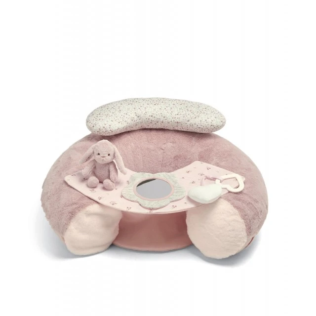 Mamas & Papas Интерактивна седалка Sit and Play - Welcome to the world Pink
