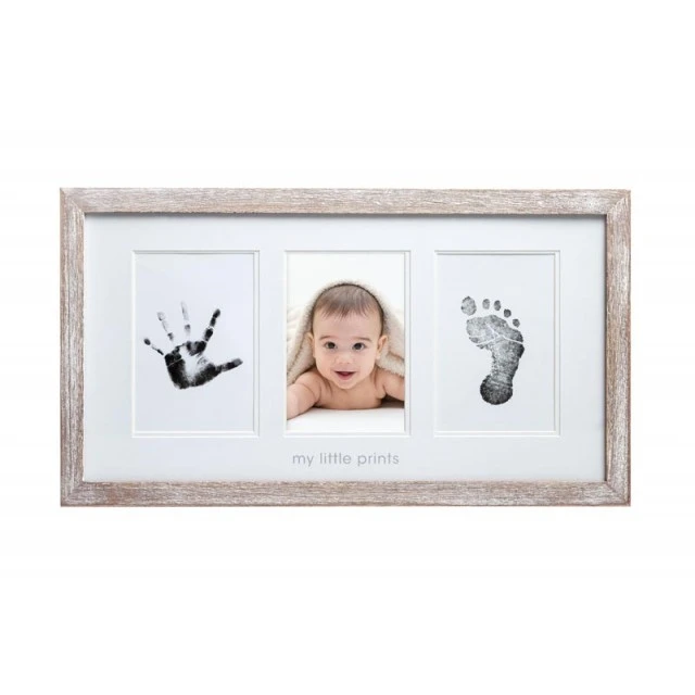 Pearhead Rustic Ink Print Picture Frame