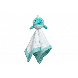 Pearhead Toy handkerchief Narwhal blue