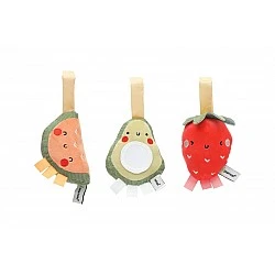 Pearhead Pram toy set of 3, Fruit