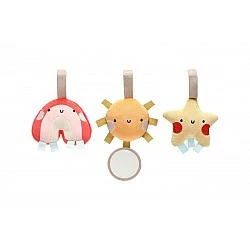 Pearhead Stroller toy set of 3, Rainbow