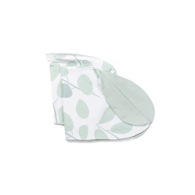 Doomoo Cover for maternity pillow Buddy - Leaves Aqua Green