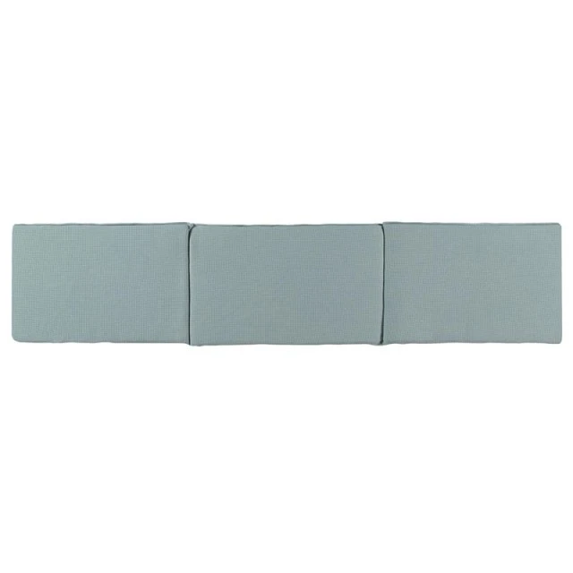 Baby Clic Bed bumper 60x70x60cm - Waffle Grey/Mint
