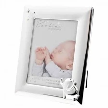 Widdop Bambino silver-plated photo frame with decoration - Elephant