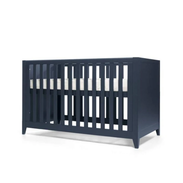 Mamas & Papas Set - Melfi Bed and Dresser - Midnight Blue