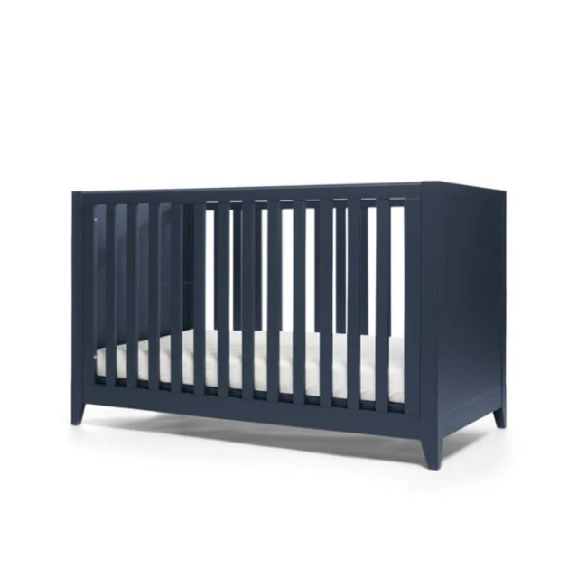 Mamas & Papas Set - Melfi Bed and Dresser - Midnight Blue