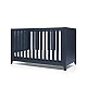 Mamas & Papas Set - Melfi Bed, Dresser and Wardrobe - Midnight Blue