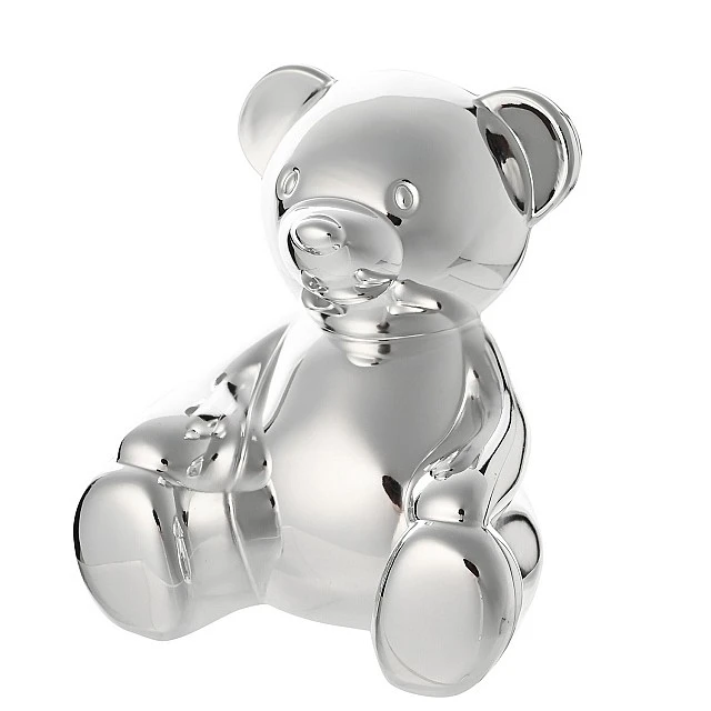 Widdop Bambino Посребрена касичка мече - Bear
