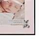 Widdop Bambino silver-plated photo frame with decoration - Teddy Pink
