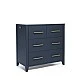 Mamas & Papas Set - Melfi Bed, Dresser and Wardrobe - Midnight Blue