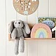 Widdop Softies Плюшена играчка сиво зайче в кутия 35см - Theo