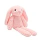 Widdop Softies Plush toy pink bunny in a box 35cm - Katie