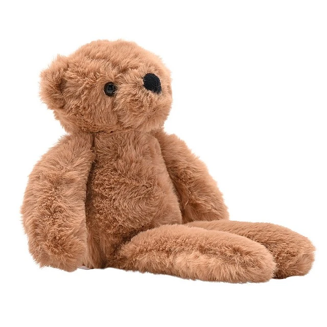 Widdop Softies Плюшена играчка тъмно кафяво мече в кутия 35см - Hampton