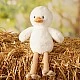 Widdop Softies Плюшена играчка бяло пиле в кутия 30см - Chloe