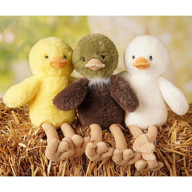 Widdop Softies Плюшена играчка бяло пиле в кутия 30см - Chloe