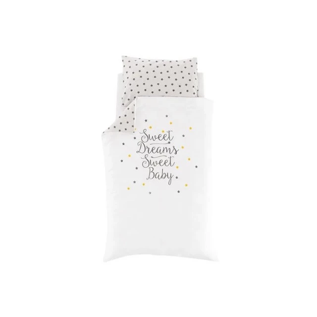 Traumeland Bed sheet set Dream of stars yellow