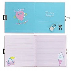 Secret diary with padlock - Rex London