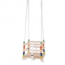 Bigjigs - Wooden swing for children up to 25 kg