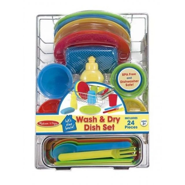 Melissa &amp; Doug - Dish Drying Rack Set