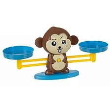 Educational game monkey, balance scale - Iso Trade