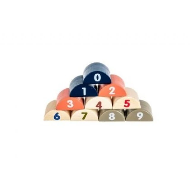 Wooden building blocks set - Build a city