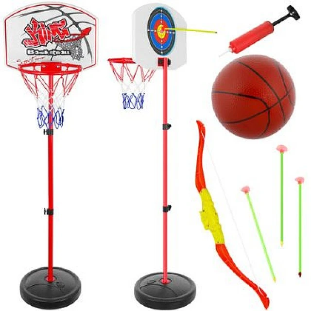 Kruzzel Basketball and Archery Set