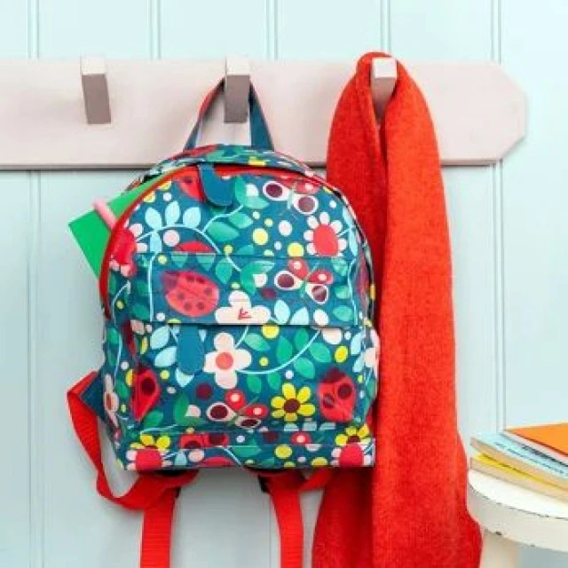 Rex London small backpack Ladybird