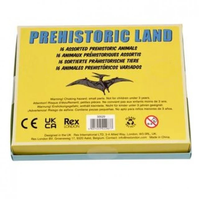 Set of 16 dinosaur figurines