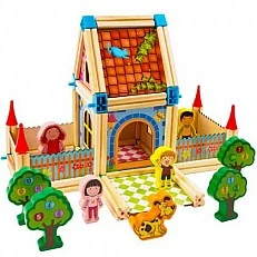Building blocks - house - KRUZZEL