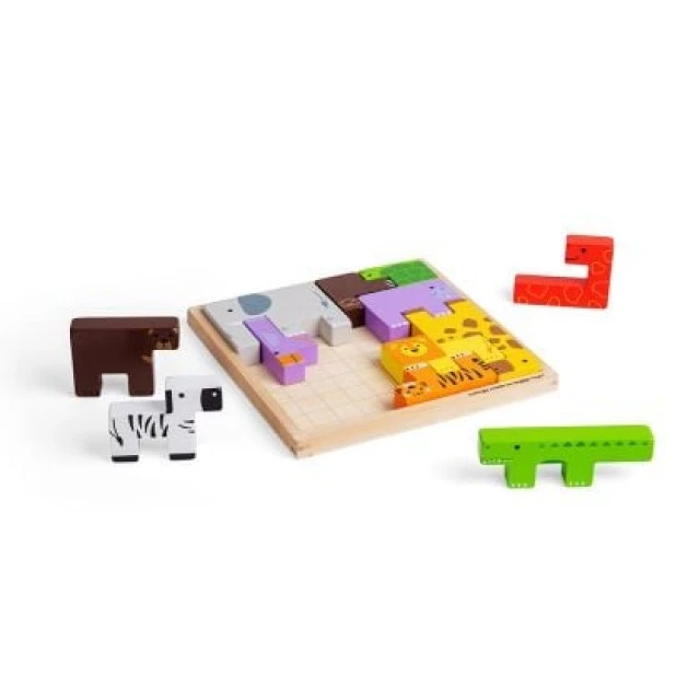 Animal puzzle/tangram – Bigjigs
