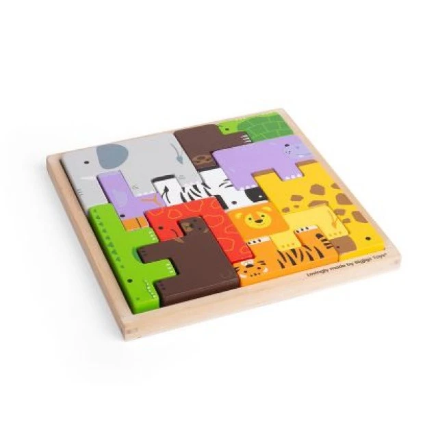 Animal puzzle/tangram – Bigjigs