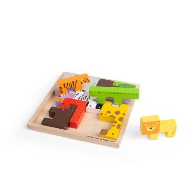 Animal puzzle/tangram – Bigjigs