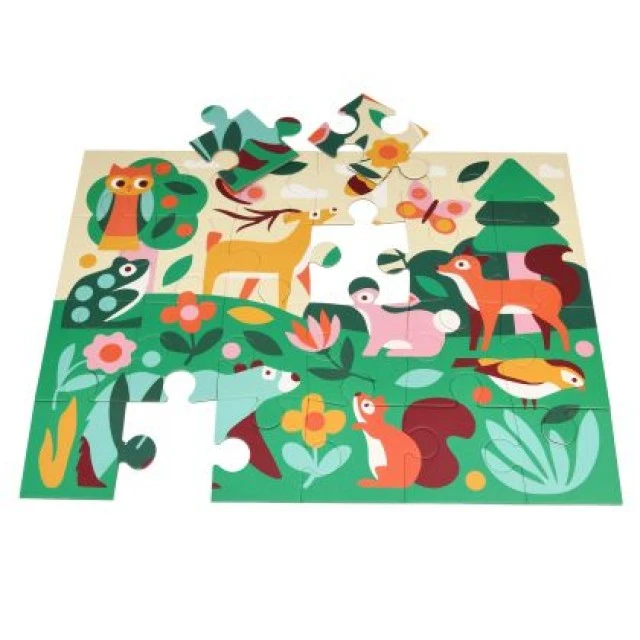 Floor puzzle (24 pieces) - Forest - Rex London
