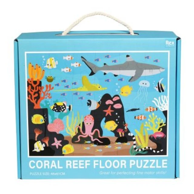 Floor puzzle (24 pieces) - Coral Reef - Rex London