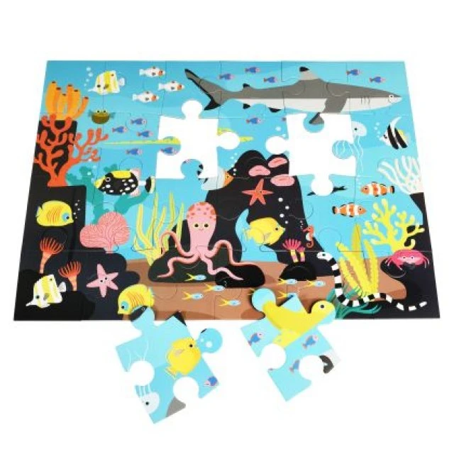 Floor puzzle (24 pieces) - Coral Reef - Rex London