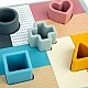 Wooden puzzle with silicone shapes - BIGJIGS