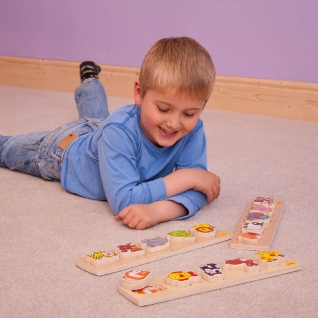 Bigjigs - Wooden Puzzle - Safari