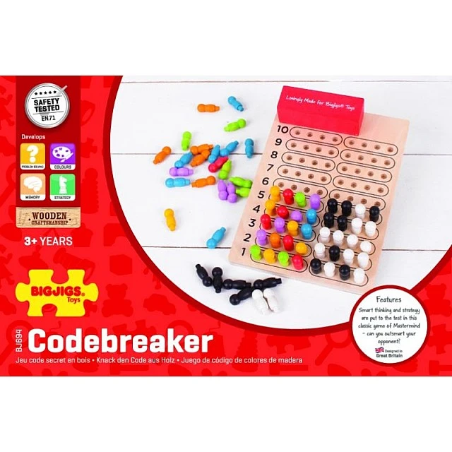Bigjigs - Wooden game Bulls and cows