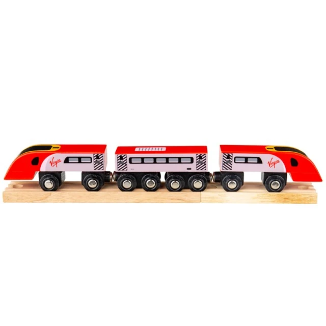 Bigjigs- Wooden train with tracks - Pendolino