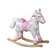 Bigjigs- Floral wooden rocking horse