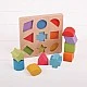 Bigjigs- Wooden children’s geometric shape sorter