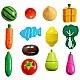 Wooden vegetable cutting board and accessories - 34 pieces - Kruzzel