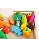 Wooden vegetable cutting board and accessories - 34 pieces - Kruzzel