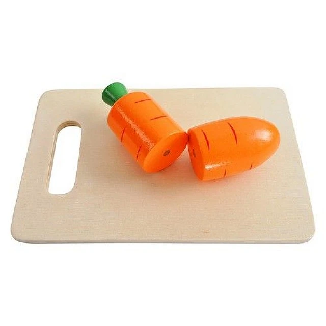 Wooden vegetable cutting board and accessories - 34 pieces - Kruzzel