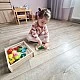 Wooden vegetable cutting board and accessories - 34 pieces - Kruzzel