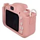 Children's pink digital Full HD camera with + 32GB memory card and built-in games and selfie camera - Kruzzel