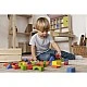 Wooden blocks - 100 pieces - Kruzzel