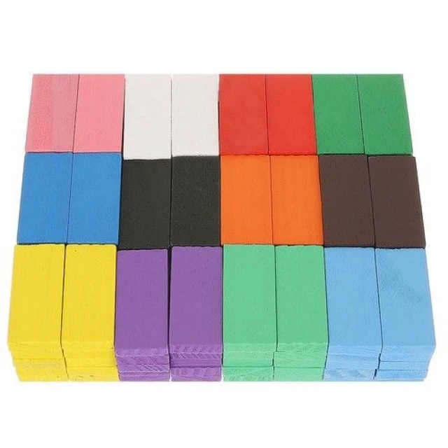 Wooden dominoes - 360 pieces - Kruzzel