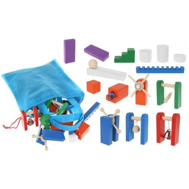 Wooden dominoes - 360 pieces - Kruzzel